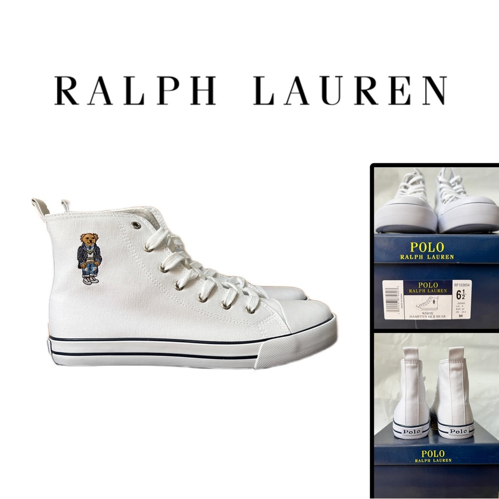 Polo Ralph Lauren White Hamptyn HI 2 Bear